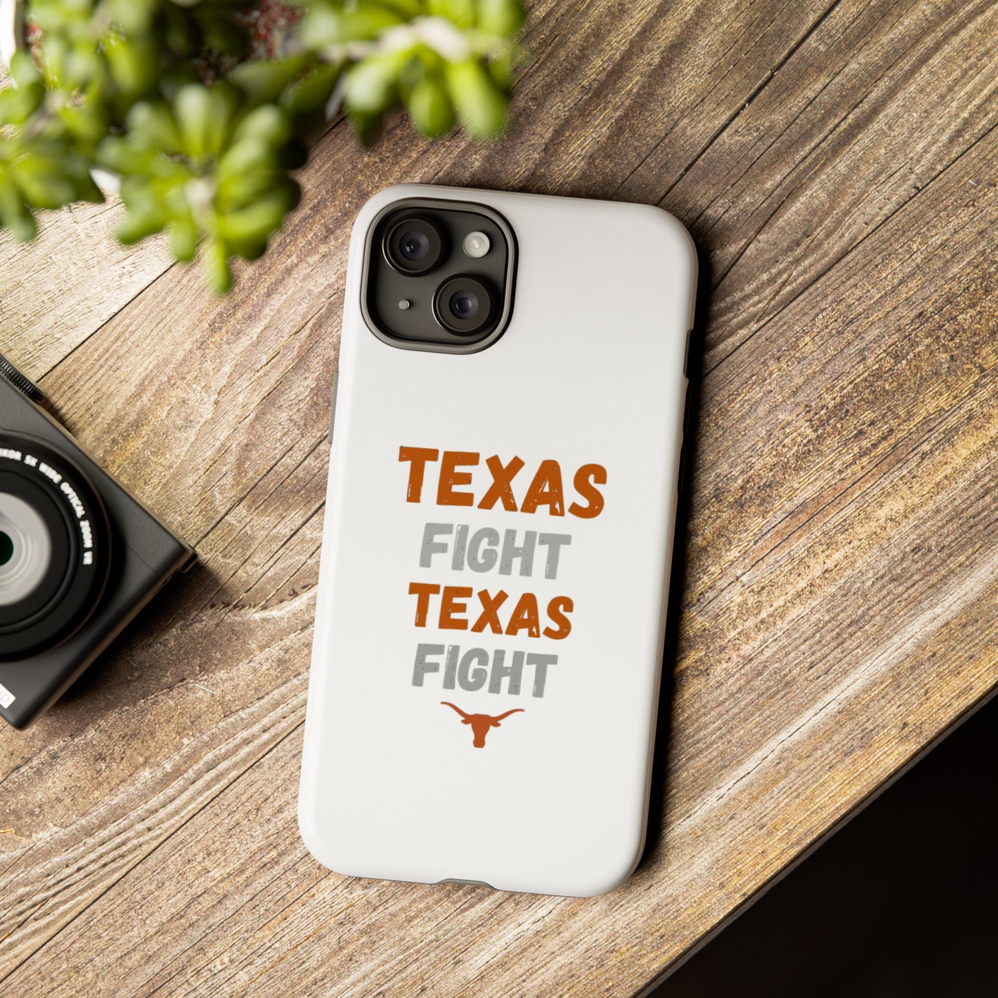 Texas Longhorns Texas Fight IPhone Case - White