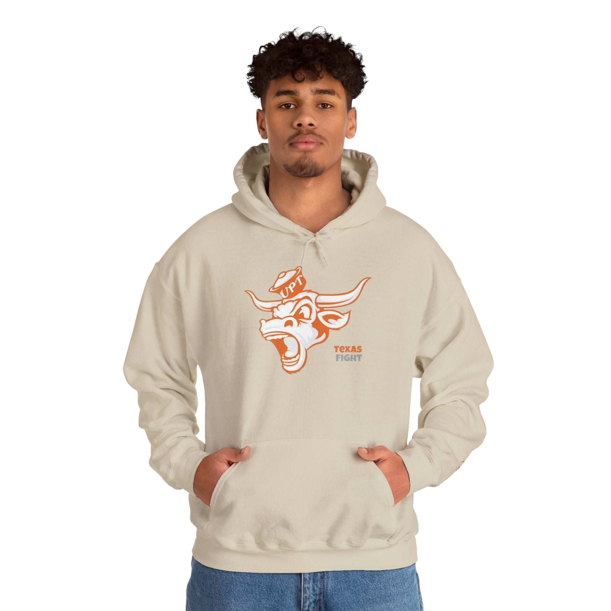 Men's Texas Longhorns Bevo Texas Fight Hoodie