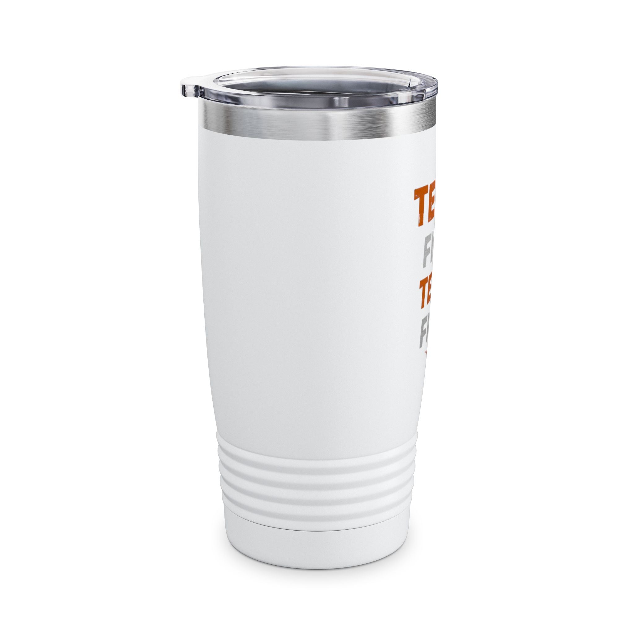 Texas Longhorns Texas Fight 20oz Stainless Steel Tumbler - White