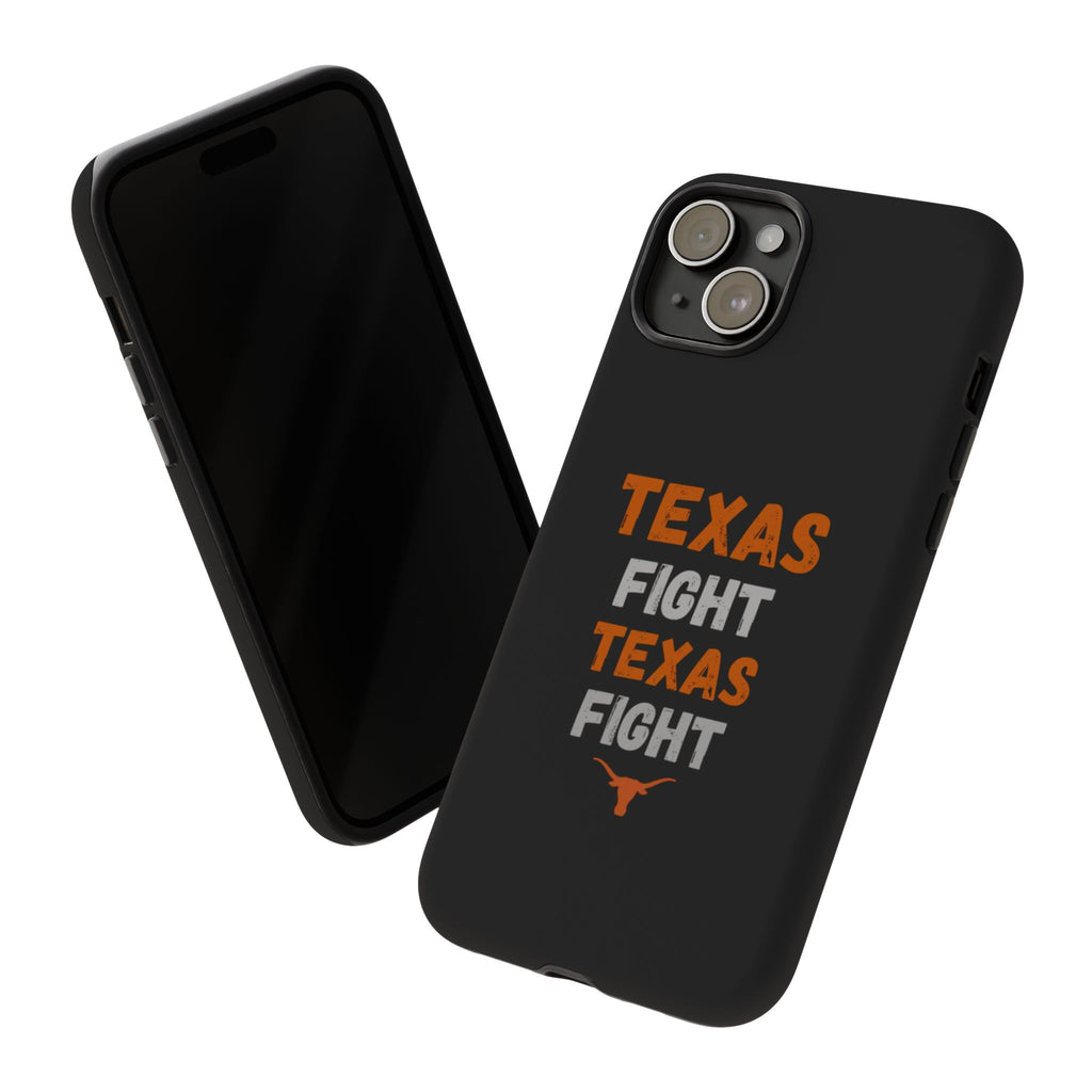 Texas Longhorns Texas Fight IPhone Case - Black