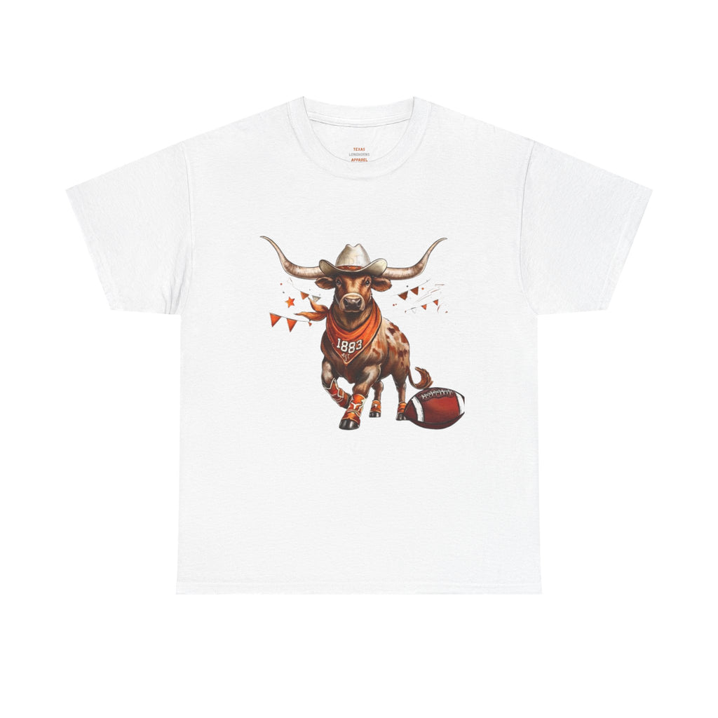 Woman's Texas Longhorns Bevo Cartoon T-Shirt